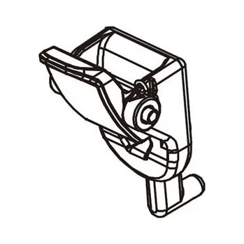 Nosič kol Carface Spona upínacího pásku CFK3509-00318-03C DO CFK3509-00318-03C