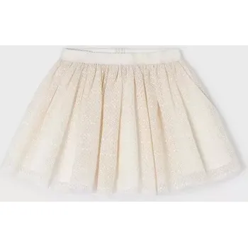 Dívčí sukně Dívčí tylová sukně Mayoral 3901-74 béžová velikost 122