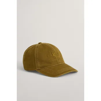 Kšiltovka KŠILTOVKA GANT UNISEX. TONAL SHIELD CAP WARM SURPLUS GREEN