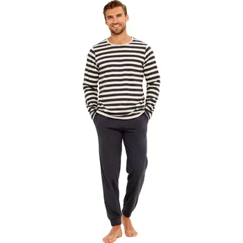 Pánské pyžamo Pánské pyžamo 3311 Brace - TARO tmavě modrá XL