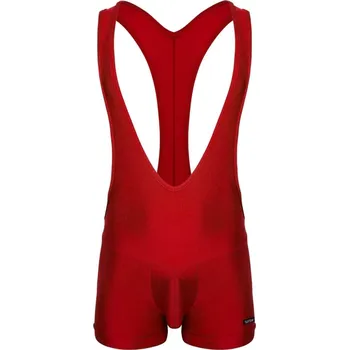 Pánské erotické prádlo Singlet Sukrew Liberty Red S, pánský singlet