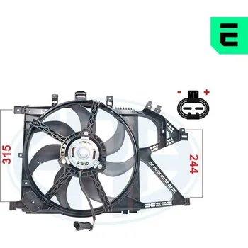 Auto-moto Větrák, chlazení motoru ERA 352128