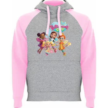 Dívčí mikina Fazolčina kavárna divčí dvojbarevná mikina Velikost: 122/128 - 7/8let