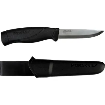 Bojový nůž Morakniv Companion HeavyDuty Black (Nůž v pouzdře Morakniv Companion HeavyDuty černý)