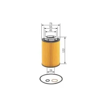 Olejový filtr Olejový filtr Bmw X5 (E70) - M, xD50i