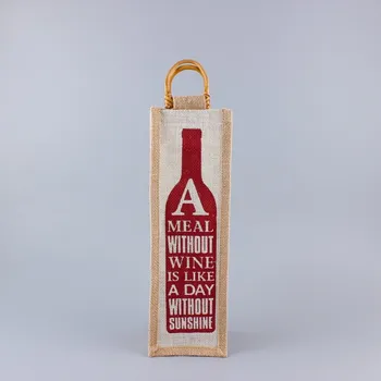 Dárková taška Jutová taška na 1 láhve