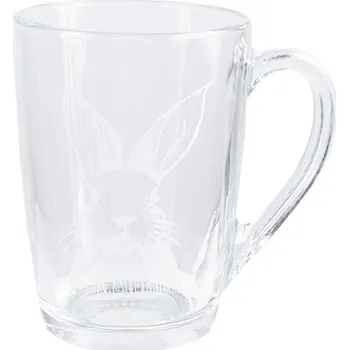 Sklenice Clayre & Eef - Sklenička s ouškem RABBIT RAEGL0006