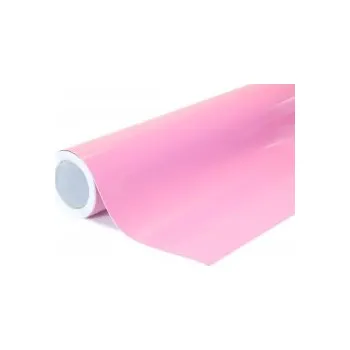 Polep vozidla Lesklá růžová auto wrap fólie 152x500cm - interiér/exteriér