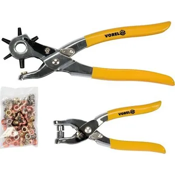 Kleště Vorel 43603 Sada děrovacích kleští na kůži
