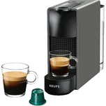 Kapslový kávovar Krups Nespresso Essenza Mini XN110B10 šedý
