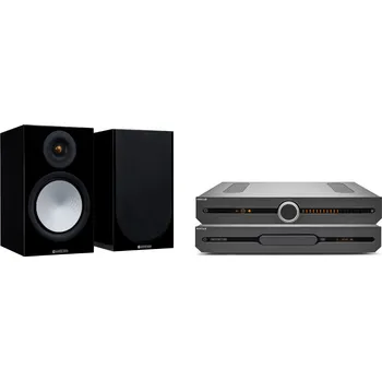 Hi-Fi Zesilovač Roksan Attessa Integrated Amplifier + CD Transport + MONITOR AUDIO SILVER 100