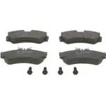 Brzdové destičky 130mm VW TRANSPORTER T4 autobus (70B, 70C, 7DB, 7DK, 70J, 70K, 7DC, 7 -