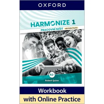 Anglický jazyk Harmonize 1: Workbook with Online Practice: Czech Edition - Robert Quinn (2024, brožovaná)