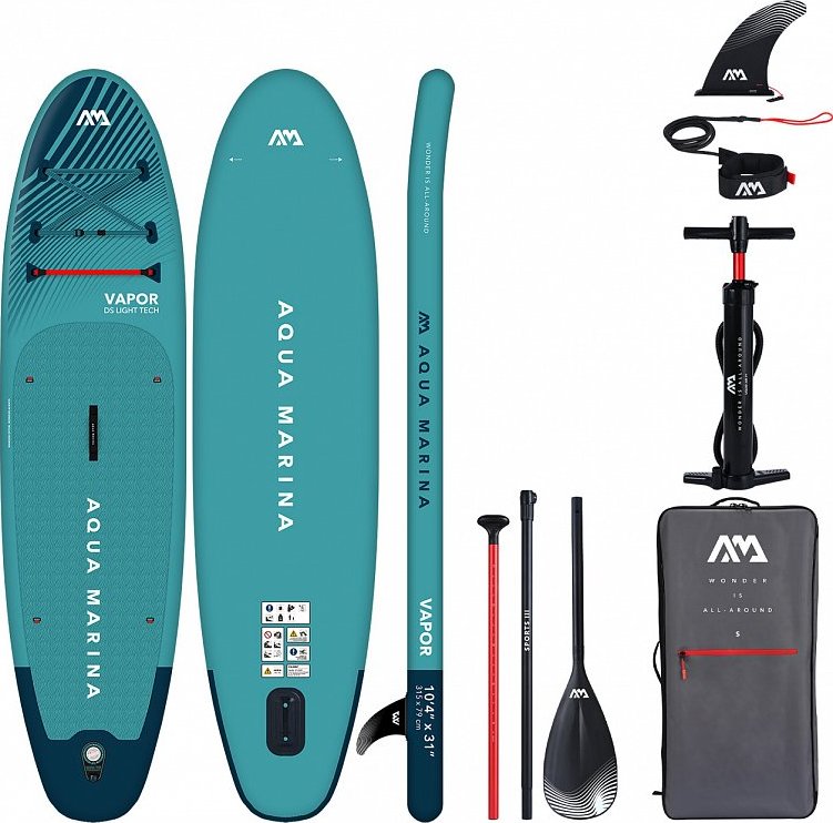 Paddleboard AQUA MARINA VAPOR 10'4 - varianta: základní sada