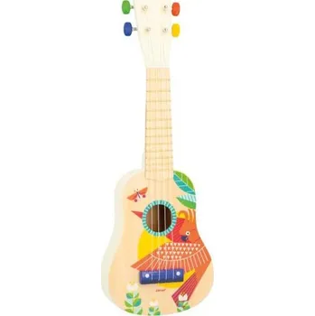 Hudební nástroj pro děti Janod Gioia Dřevěný hudební nástroj pro děti Ukulele