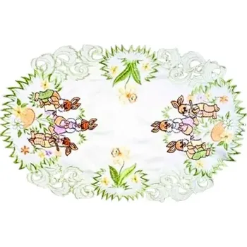 ubrus Ubrus Zajíčci zelená