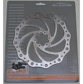 Brzda na kolo brzdový kotouč ALIGATOR Onda 180mm/6děr