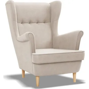 Křeslo Křeslo ušák VELO - model 2 Béžová