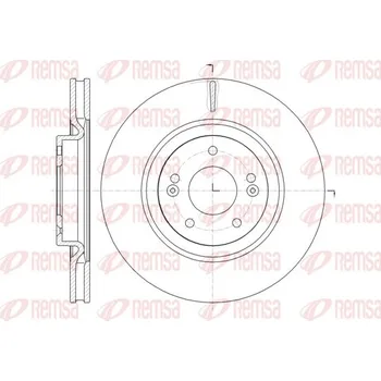 Brzdový kotouč Brzdový kotouč REMSA 61436.10