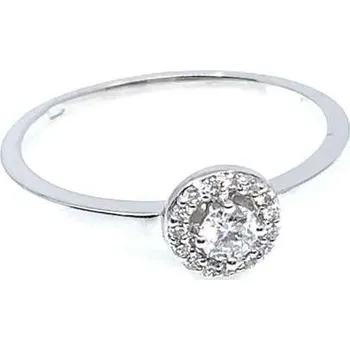 Prsten Diante Zlatý prsten s briliantem 83000218