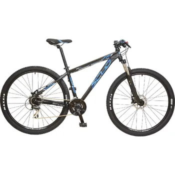 Horské kolo MTB 29" SCUD Parus Altus 3x8 disc black-blue 19 Velikost: L