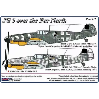 Plastikový model AML 1/144 Decals JG 5 over the Far North, Part III
