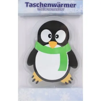Chladicí sáček Hřejivý gelový polštářek Penguin, zelená