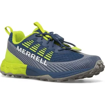 Dětská treková obuv Merrell Agility Peak J MK267555 - navy/hi/viz 30