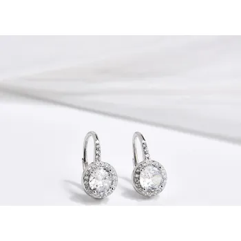 Náušnice Jan Kos jewellery Stříbrné náušnice se zirkony MHT-3019/SW00