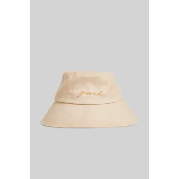 Kšiltovka KLOBOUK GANT LINEN BUCKET HAT DRY SAND