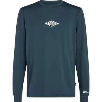Pánské tričko s dlouhým rukávem O'Neill HYBRID XXL Tmavě modrá, Bílá