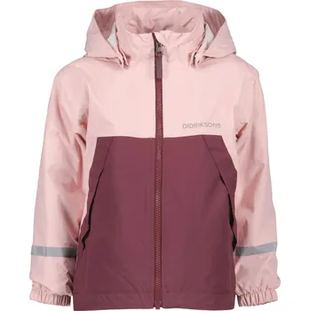 Chlapecká bunda Dětská nepromokavá bunda Didriksons Bladet Dusty Pink 308 140