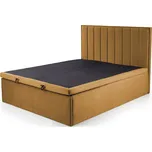 Postel Asento 160x200 hořčicově žlutá