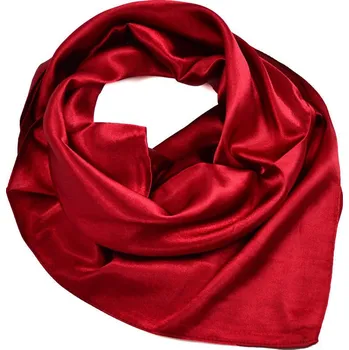 Šátek Šátek saténový 63sk001-22 - tmavě červený