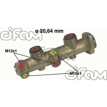 Auto-moto Hlavní brzdový válec CIFAM 202-136