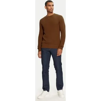 Pánský svetr Jack & Jones Svetr 12264668 Hnědá Regular Fit XL