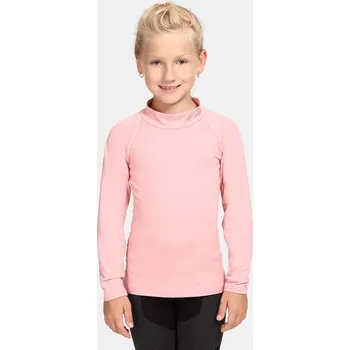 Set dětského termoprádla Dětské termo triko Kilpi WILLIE-J Světle růžová 146