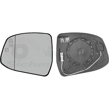 Auto zrcátko Sklo do zrcatka, vnejsi zrcatko VAN WEZEL 1945835