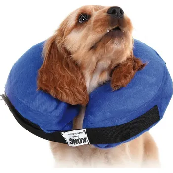 Antiparazitikum pro psa Regenerační límec pro psy Recovery Collar for Dogs KVP Kong Cloud Modrá Nafukovací (15-25 cm)