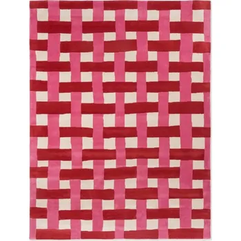 Bytový textil Vopi Vlněný kusový koberec Harlequin Basketweave coral/rose 144102 Brink & Campman (Varianta: 140 x 200)