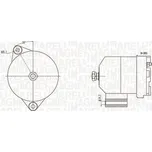 generátor MAGNETI MARELLI 063731586010