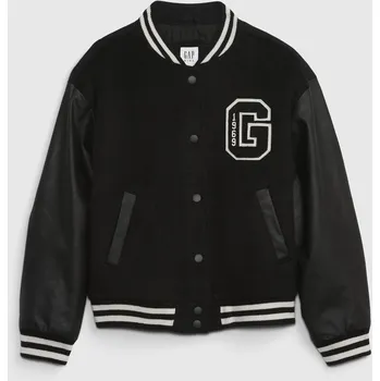 Dětský spotřebič GAP Dětský vlněný bomber - Holky GAP černá 2501661