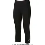 Dámské 3/4 bambusové legíny PROGRESS Monza 3Q černá Velikost: L