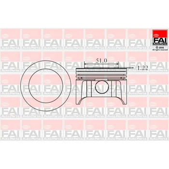 Píst motoru Píst FAI AutoParts PK9-000