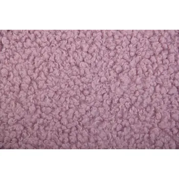 Buklé pletenina růžová metráž