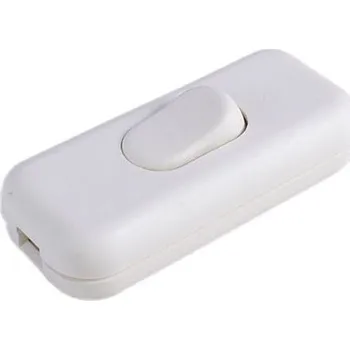 vypínač vypínač šňůrový 250V/2,5A bílá L456