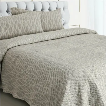 Povlečení Přehoz na postel, Maré, béžové