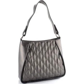 Kabelka Gabor metalická hobo kabelka Benira Metallic Grey 011189 | P688872