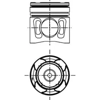 Píst motoru Píst KOLBENSCHMIDT 40162601
