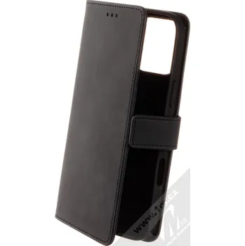 Pouzdro na mobilní telefon 1Mcz Velvet Book flipové pouzdro pro Apple iPhone 16 Pro Max, černé